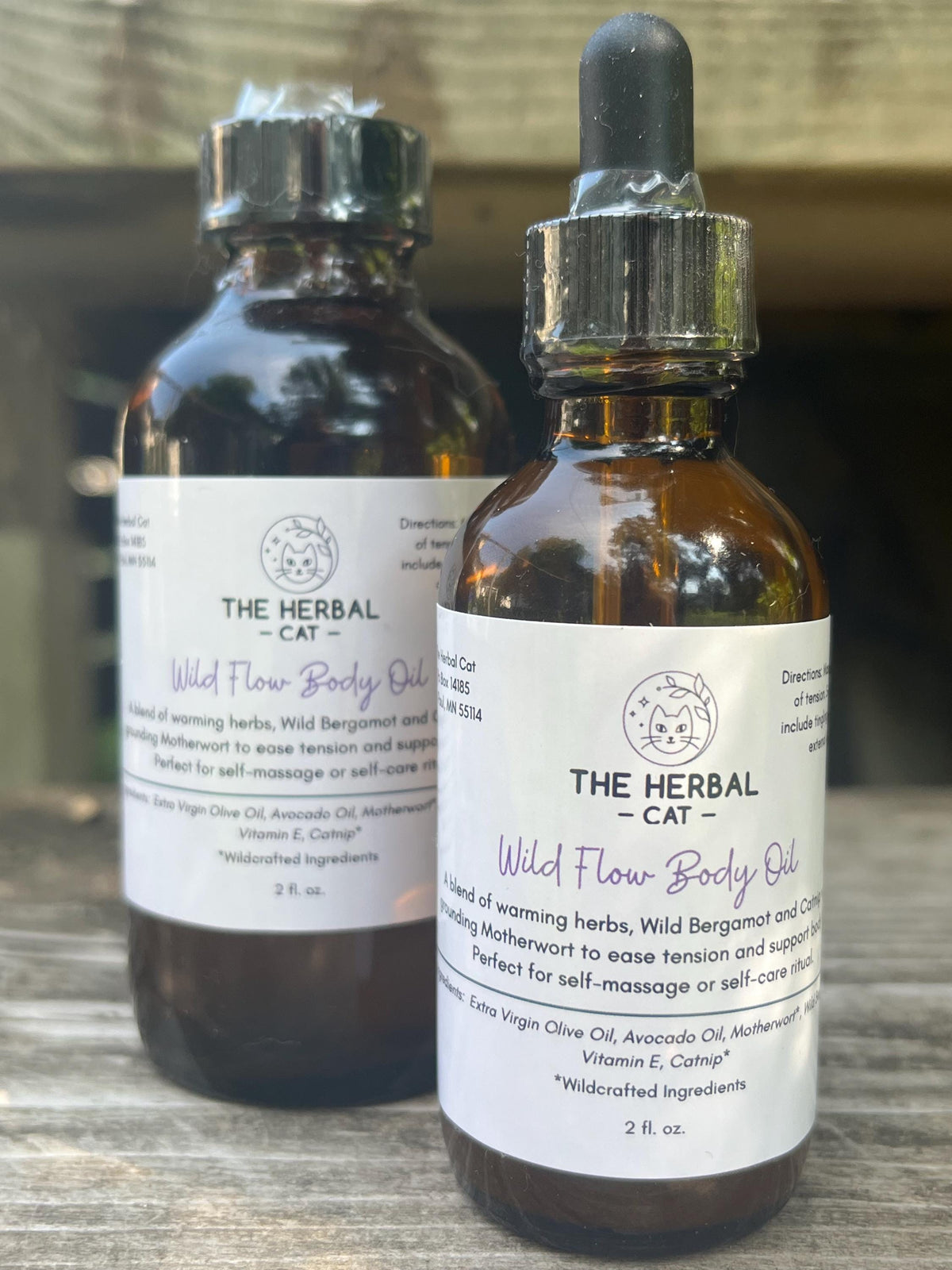Wild Flow Body Oil | Grounding Lymphatic & Tension Massage Oil