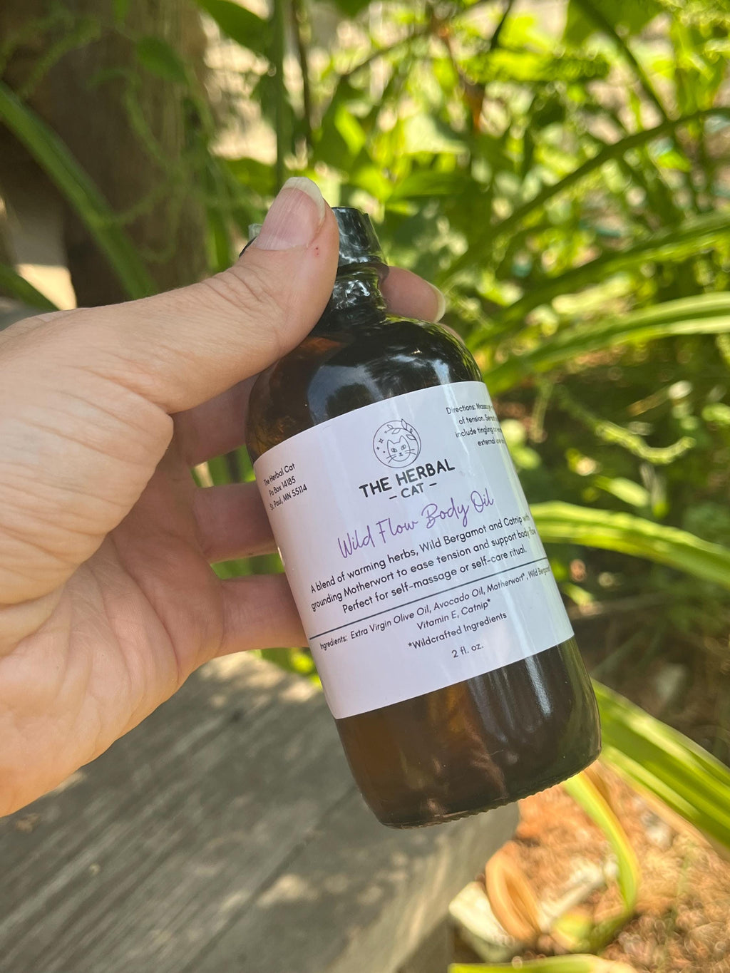 Wild Flow Body Oil | Grounding Lymphatic & Tension Massage Oil